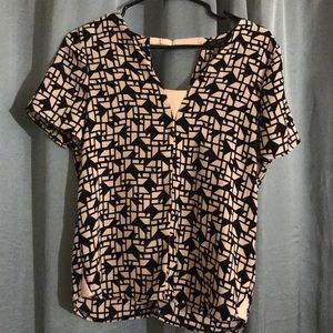 Zara printed top